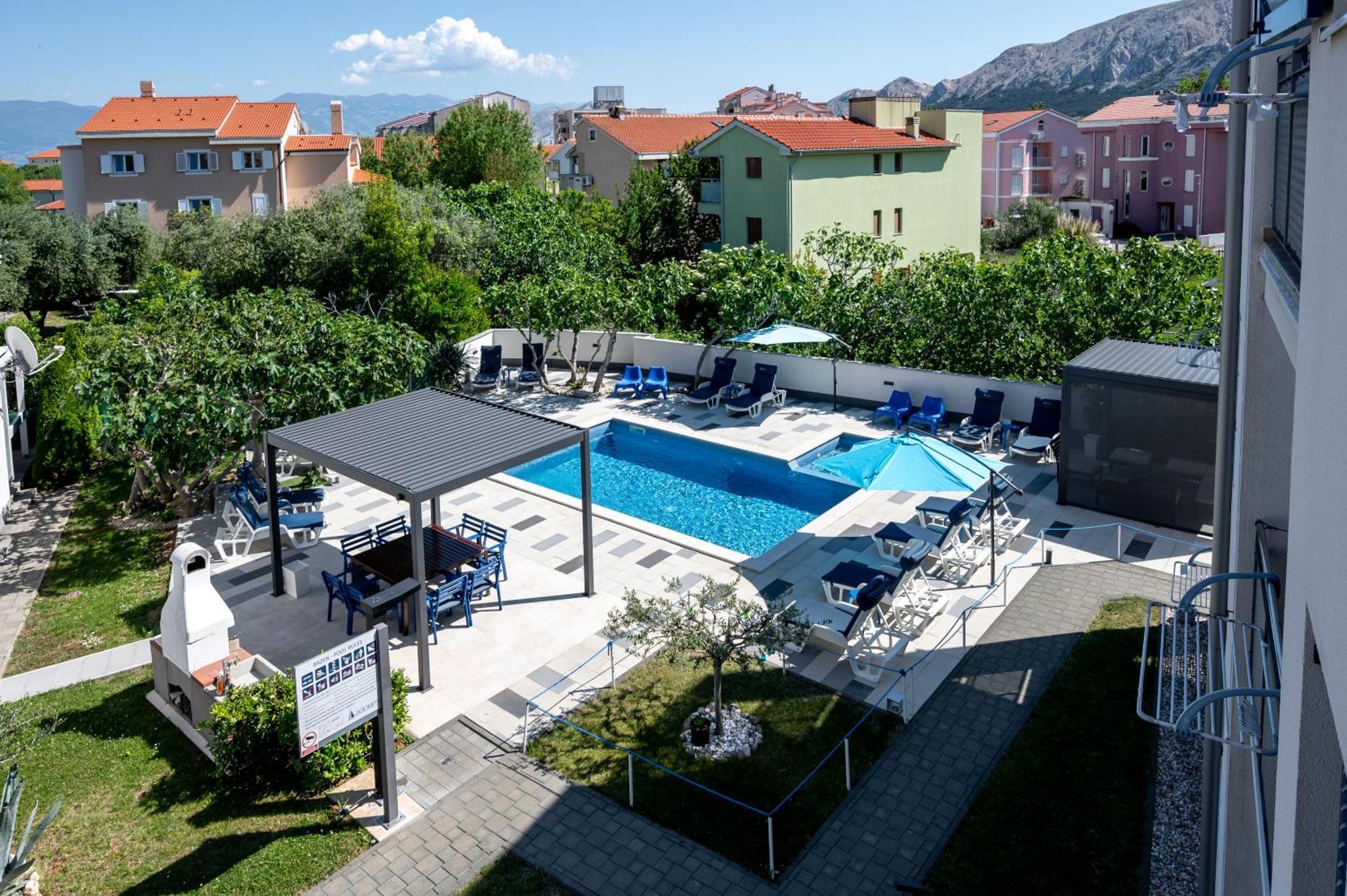 Adorami Apartments Baška Exterior foto